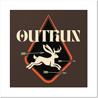 Outrun - Trail Running Society Posters and Art